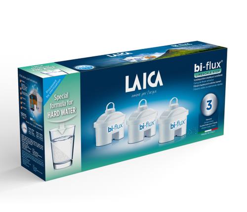 Cartuse filtrante de apa anti calcar Laica Bi-Flux Limescale STOP, 3 buc/pachet