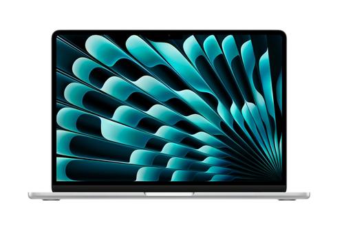 Laptop Apple MacBook Air 13, Procesor Apple M4 chip (10-core CPU, 10-core GPU), 13.6inch WQXGA, 16GB, 512GB, layout US, Mac OS (Argintiu)