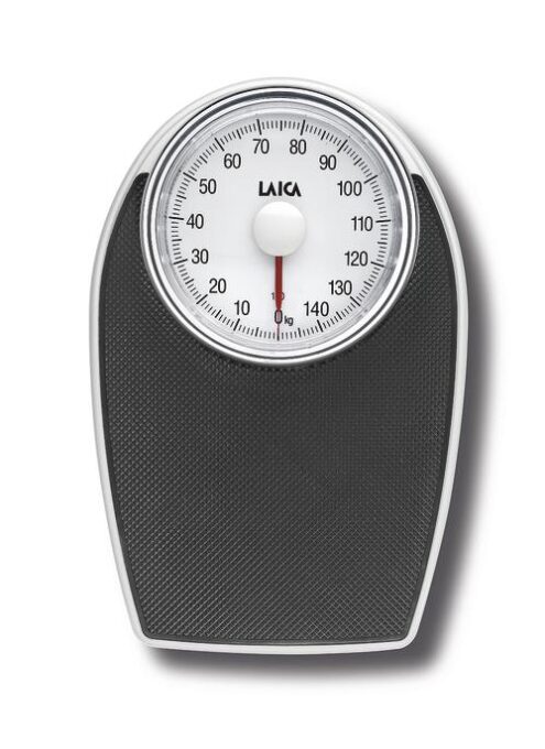Cantar mecanic de persoane Laica PS2024, 150 kg (Negru)