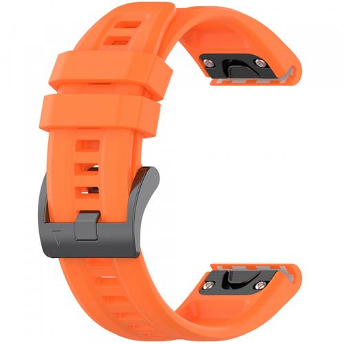 Curea Techsuit W060 pentru Garmin Watch Fenix / Forerunner Series, 22mm, Portocaliu