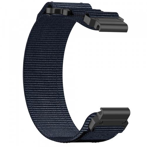 Curea Techsuit W057 pentru Garmin Watch Fenix / Forerunner Series, 22mm, Albastru