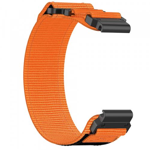 Curea Techsuit W057 pentru Garmin Watch Fenix / Forerunner Series, 22mm, Portocaliu