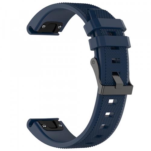 Curea Techsuit W058 pentru Garmin Watch Fenix / Forerunner Series, 22mm, Albastru
