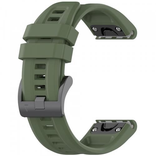 Curea Techsuit W060 pentru Garmin Watch Fenix / Forerunner Series, 22mm, Verde