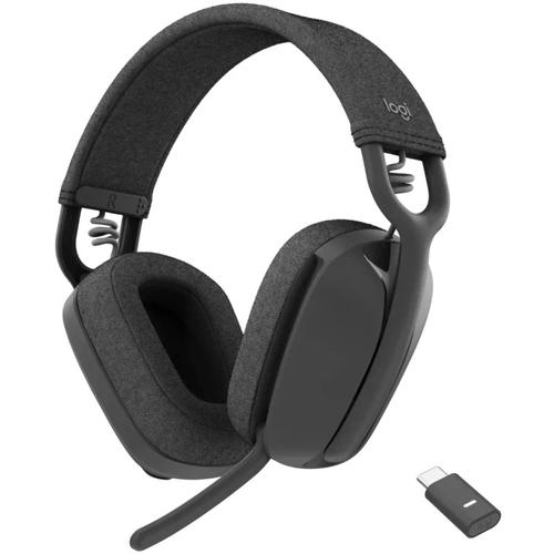 Casca Office/Call Center Logitech Zone Vibe TEAMS, ZOOM,GOOGLE, Microfon, Bluetooth 5.2, Noise-canceling (Negru) 1 Casca Office/Call Center Logitech Zone Vibe TEAMS, ZOOM,GOOGLE, Microfon, Bluetooth 5.2, Noise-canceling (Negru)