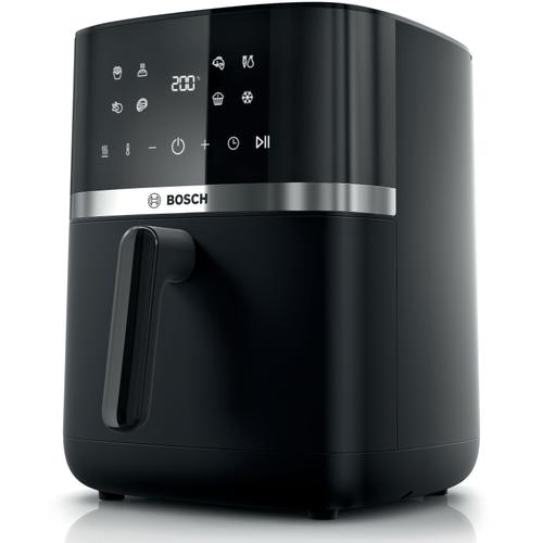 Friteuza cu aer cald Bosch MAFS2462B, 2050W, 9 programe, Capacitate 6.1 l, Incalzire dubla, Touch control, Afisaj digital, Curatare usoara (Negru) 1 Friteuza cu aer cald Bosch MAFS2462B, 2050W, 9 programe, Capacitate 6.1 l, Incalzire dubla, Touch control, Afisaj digital, Curatare usoara (Negru)