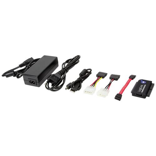 Adaptor USB 2.0 (T) la IDE & SATA, One Touch Backup, LogiLink AU0006C 1 Adaptor USB 2.0 (T) la IDE & SATA, One Touch Backup, LogiLink AU0006C