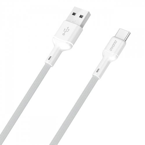 Cablu Date si Incarcare USB-A - USB-C Dudao L9T, 100W, 1m, Alb
