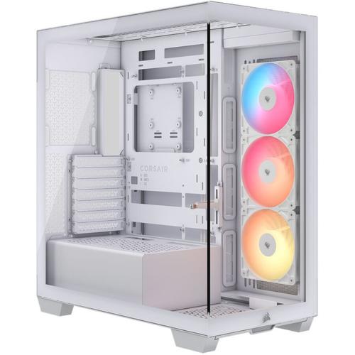 Carcasa Corsair 3500X RS-R ARGB, Fara sursa, Middle Tower (Alb)