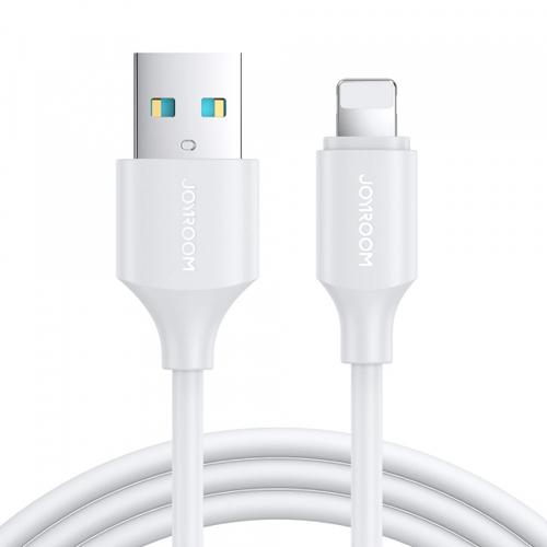 Cablu Date si Incarcare USB-A - Lightning Joyroom S-A9, 18W, 1m, Alb