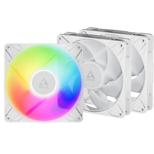 Set ventilatoare Arctic P14 Pro A-RGB, 3 x 140 mm, 400 - 2500 rpm, PWM (Alb)