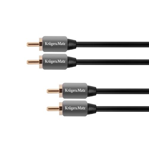 Cablu 2 RCA - 2 RCA 3 M Kruger&Matz