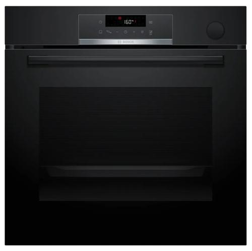 Cuptor incorporabil Bosch HRG532EB3, 71 L, Electric, Multifunctional, Grill, 8 functii, Touch control, Autocuratare EcoClean Direct, Functie aburi, Air Fry, 3D Plus (Negru)