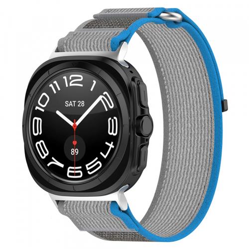 Curea Techsuit W054 pentru Samsung Galaxy Watch Ultra, Albastru/Gri