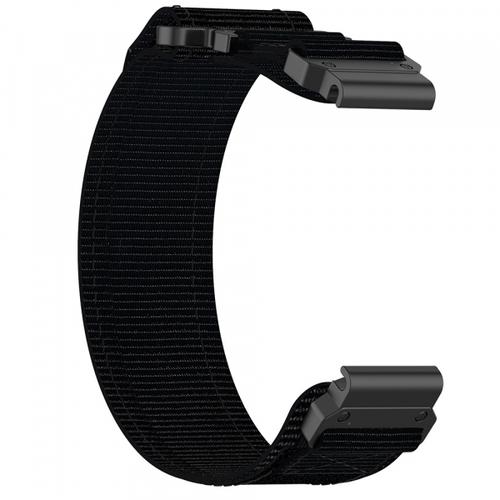 Curea Techsuit W057 pentru Garmin Watch Fenix / Forerunner Series, 22mm, Neagra