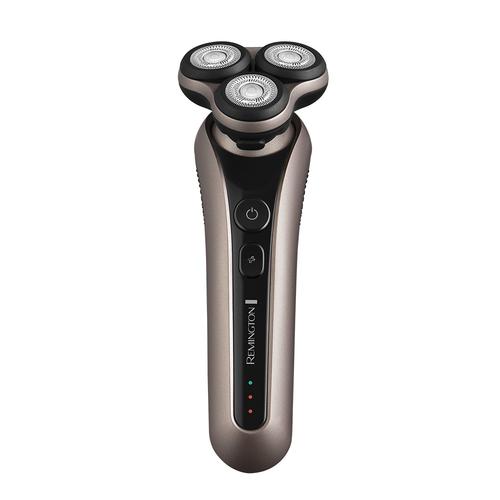 Aparat de ras electric Remington XR1770, Autonomie 60 minute, PivotBall 360, Inele Shave Comfort, 3 indicatoare LED (Negru/Bej)