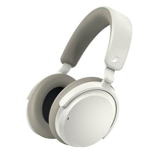 Casti Stereo fara fir Around-the-ear Sennheiser Accentum Wireless, Bluetooth, ANC Hybrid, Autonomie pana la 50 ore, Microfon (Alb)