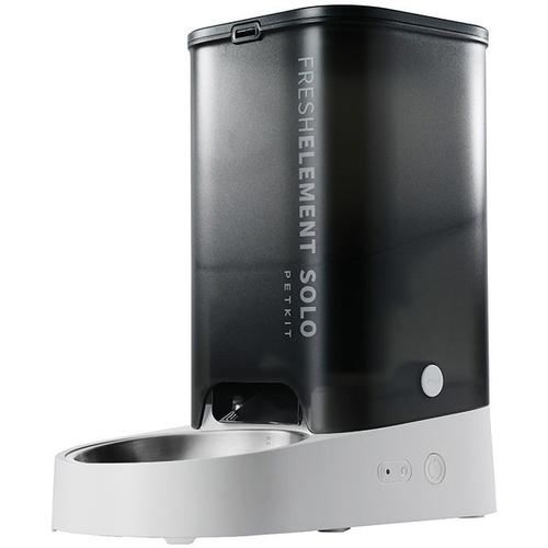 Hranitor/Dispenser automat pentru pisici PETKIT Smart, control prin intermediul aplicatiei PETKIT, 3L, 31.6 x 29.6 x 16.7 cm (Negru)
