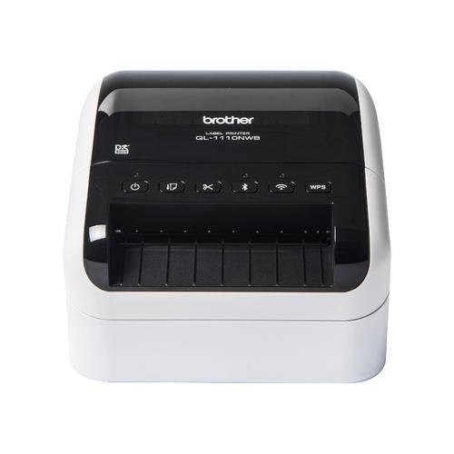 Imprimanta de etichete Brother QL-1110NWBC, Monocrom, Termica, Wi-Fi, Ethernet, Bluetooth
