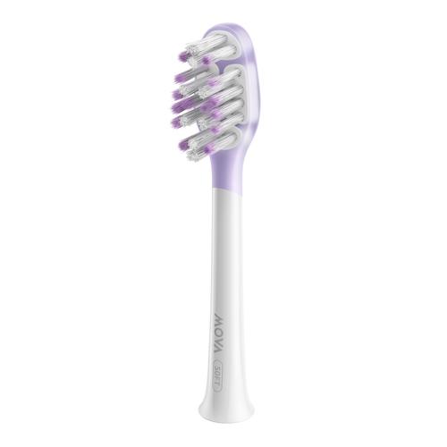 Set 3 capete, compatibile cu periutele electrice Mova, Sensitive care