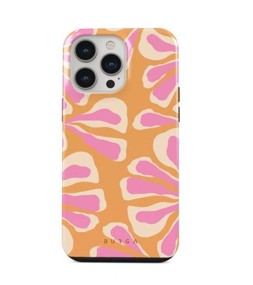 Protectie Spate Burga Dual Layer Aloha  pentru Apple iPhone 14 Pro Max (Multicolor)