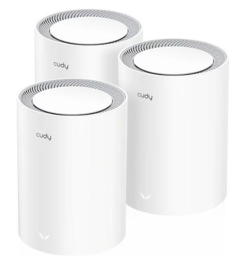 Sistem Wi-Fi Mesh Gigabit Cudy M3600 (3-Pack), Dual Band, 2,4GHz 688Mbps, 5GHz 2882Mbps