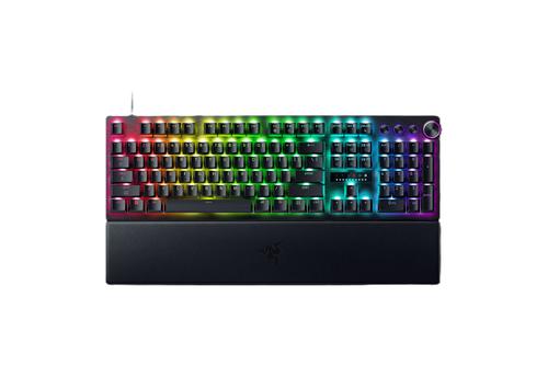 Tastatura Gaming Mecanica Razer Huntsman V3 Pro 8KHz, Analog Optical Gen-2 Switch, Layout US, Chroma RGB (Negru)