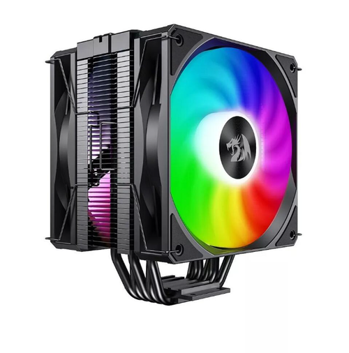Cooler CPU Redragon CC-2177, iluminare aRGB, 120mm (Negru) 1 Cooler CPU Redragon CC-2177, iluminare aRGB, 120mm (Negru)