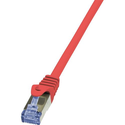 Cablu S/FTP LOGILINK Cat6a, LSZH, cupru, 0.5 m, rosu, AWG26, dublu ecranat CQ3024S 1 Cablu S/FTP LOGILINK Cat6a, LSZH, cupru, 0.5 m, rosu, AWG26, dublu ecranat CQ3024S