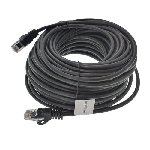 Cablu UTP, Lanberg 40677, cat 5e, mufat 2xRJ45, lungime 20m, AWG 26, 100 MHz, de legatura retea, ethernet, Negru 1 Cablu UTP, Lanberg 40677, cat 5e, mufat 2xRJ45, lungime 20m, AWG 26, 100 MHz, de legatura retea, ethernet, Negru