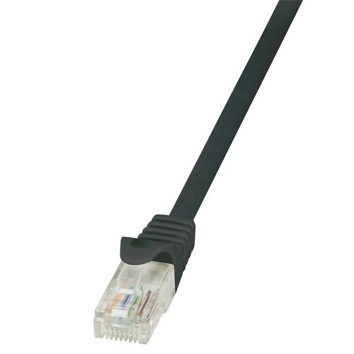 Cablu patchcord gembird, logilink, CAT6 U/UTP EconLine 1,50m negru 1 Cablu patchcord gembird, logilink, CAT6 U/UTP EconLine 1,50m negru