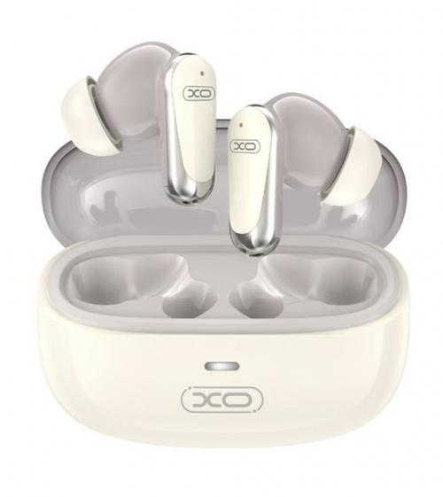 Casti True Wireless XO Design G42, Bluetooth, ANC, Bej 1 Casti True Wireless XO Design G42, Bluetooth, ANC, Bej