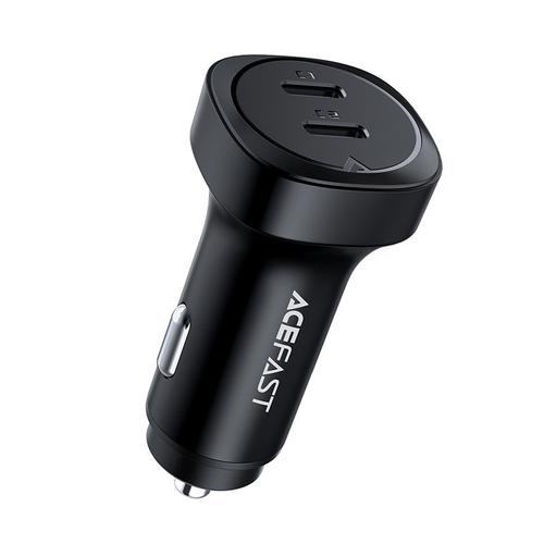 Incarcator auto B2 Acefast, 72W, Policarbonat, 2x USB-C (Negru) 1 Incarcator auto B2 Acefast, 72W, Policarbonat, 2x USB-C (Negru)