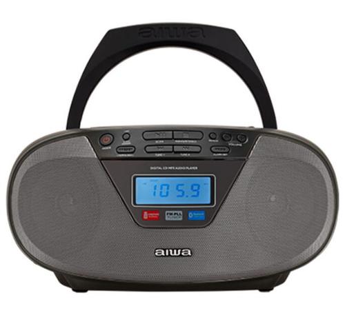 Microsistem Audio AIWA BBTU-400BK, CD/MP3/FM-PLL/BT Player (Negru)