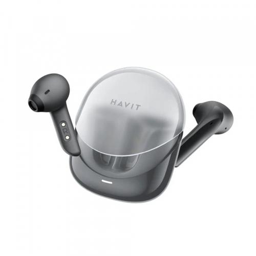 Casti True Wireless HAVIT Modern Buds TW974, Bluetooth, Negru