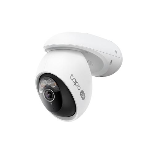 Camera de supraveghere exterior TP-LINK Tapo C560WS, 4K 8MP (3840x2160), Zoom digital 18x, Microfon, Difuzor, Wi-Fi (Alb)