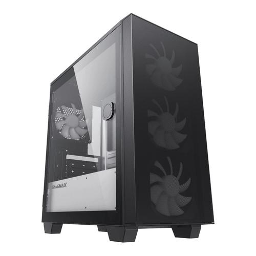 Carcasa Gamemax Aero Mini Eco, Mini Tower (Negru/Alb)