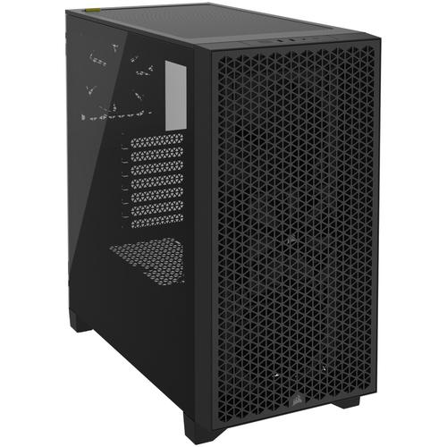 Carcasa Corsair 3000D Mid-Tower, ATX, fara sursa, 2 ventilatoare AF120 ELITE Series incluse, Negru 1 Carcasa Corsair 3000D Mid-Tower, ATX, fara sursa, 2 ventilatoare AF120 ELITE Series incluse, Negru
