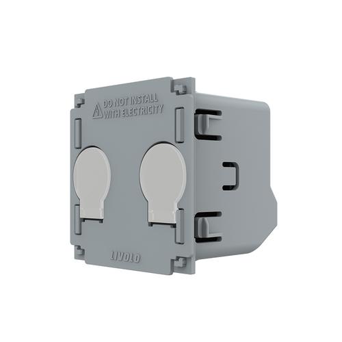 Modul intrerupator dublu wireless cu touch LIVOLO 1 Modul intrerupator dublu wireless cu touch LIVOLO