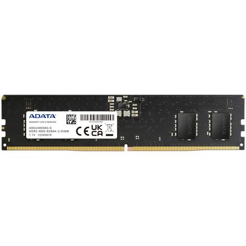 Memorie ADATA U-DIMM, 16GB DDR5, 4800MHz CL40 1 Memorie ADATA U-DIMM, 16GB DDR5, 4800MHz CL40