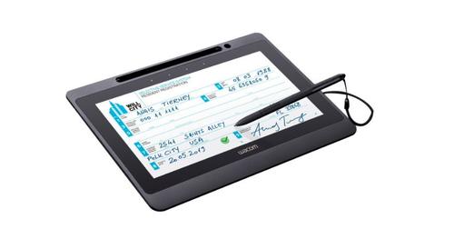 Tableta grafica pentru semnaturi Wacom Signature Set DTU-1141B, Sign PRO PDF inclus (Negru)