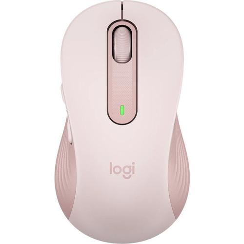 Mouse Wireless Logitech Signature M650 L, Bluetooth/USB (Roz) 1 Mouse Wireless Logitech Signature M650 L, Bluetooth/USB (Roz)