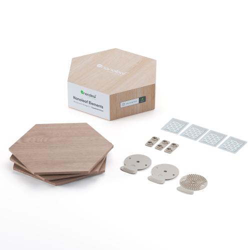 Kit extindere 3 panouri luminoase modulare inteligente Nanoleaf Hexagons Starter Kit, Wi-Fi,LED, 2W/panou, 22lm/panou, lumina alba reglabila, compatibil Apple HomeKit, Amazon Alexa, Google Assistant 1 Kit extindere 3 panouri luminoase modulare inteligente Nanoleaf Hexagons Starter Kit, Wi-Fi,LED, 2W/panou, 22lm/panou, lumina alba reglabila, compatibil Apple HomeKit, Amazon Alexa, Google Assistant
