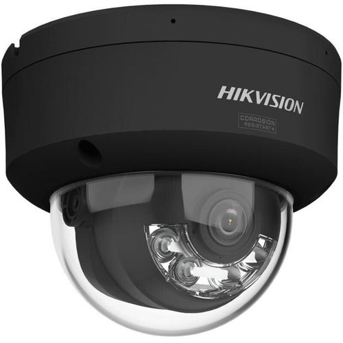 Camera de supraveghere video exterior IP Hikvision DS-2CD2167G3-LIS2UY(2.8MM)/BK, 6MP, 2.8mm, IR 30m, Microfon, WDR, IP67
