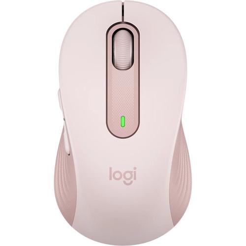 Mouse Wireless Logitech Signature M650, Bluetooth/USB (Roz) 1 Mouse Wireless Logitech Signature M650, Bluetooth/USB (Roz)