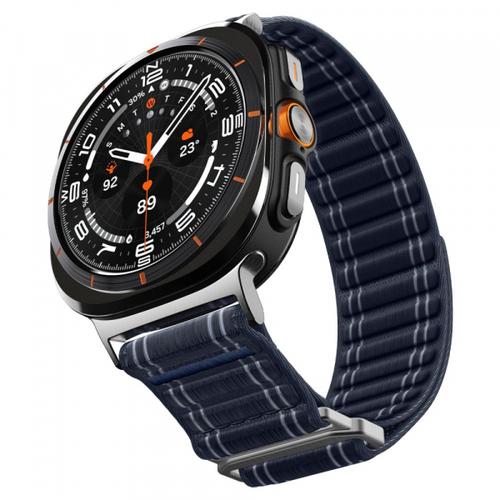 Curea Spigen WBF0 pentru Samsung Galaxy Watch Ultra, Albastru