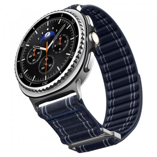 Curea Spigen WBF0 pentru Samsung Galaxy Watch 8 Classic / Watch8 44mm / Watch 8 40mm, Albastru