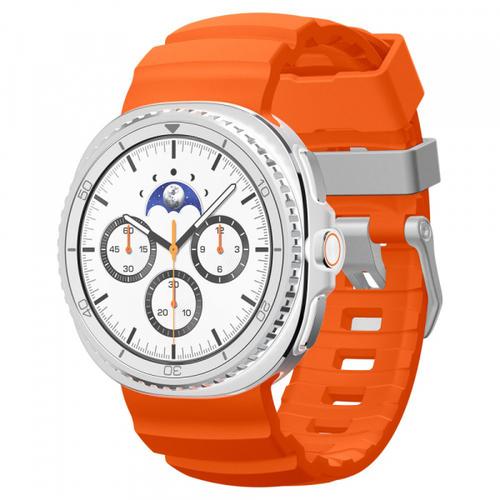 Curea Spigen WBS2 pentru Samsung Galaxy Watch 8 Classic / Watch8 44mm / Watch 8 40mm, Portocaliu