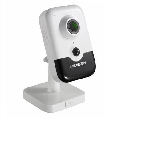Camera supraveghere IP interior Hikvision AcuSense DS-2CD2443G2-I, 4 MP, 2.0 mm, PIR, IR 10 metri, PoE, microfon si difuzor, slot card