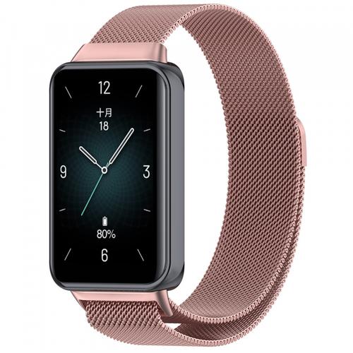 Curea Techsuit W009 pentru Honor Band 9 (Roz)